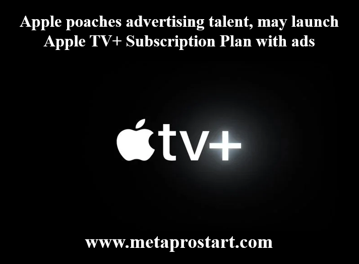 Apple TV+ Subscription Plan with ads